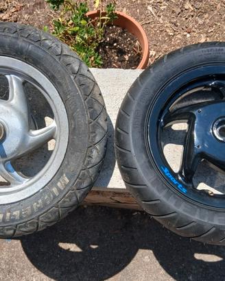 Cerchi per  Piaggio Zip con pneumatici