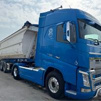 TRATTORE VOLVO FH 500 + SEMIRIMORCHIO RIBALTABILE
