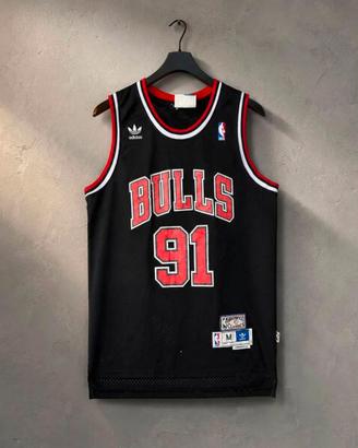rodman chicago bulls adidas nba basket vintage M