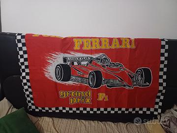 Bandiera Ferrari originale da tifoso