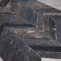 Pavimento legno spina rovere nero