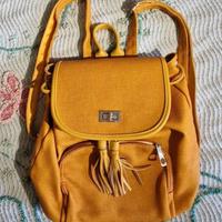 zaino giallo di carpisa