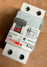 Interruttore magnetotermico Bticino G723/AC25