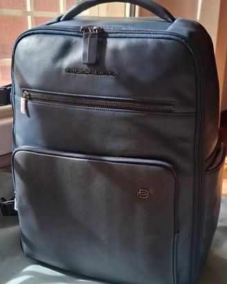 Zaino porta pc 15.6 Pelle blue