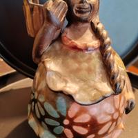 statuetta chulucanas Perù artista Chero 