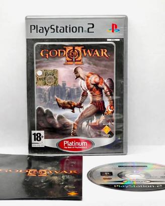 God of War II PS2 - Platinum PAL ITA Completo