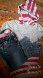 Vestito maglia idexé jeans okaidi vertbaudet