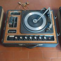 Giradischi Garrard mod. 50, anni '60 con valigia