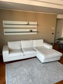 Divano angolare con penisola sfoderabile – 260 cm