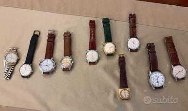 Lotto 10 Orologi Vintage da Collezione