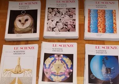 Riviste Le Scienze anni 80
