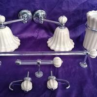 Set Accessori da Bagno Vintage anni 70