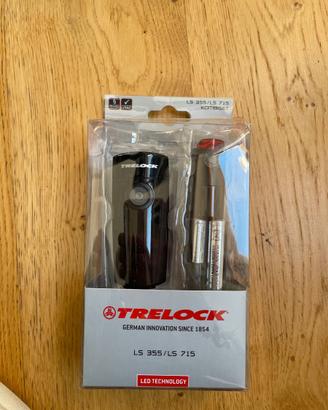 luci anteriori posteriori Trelock ls355 + ls715