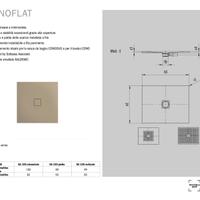 piatto doccia Kaldewei Conoflat (100x100)