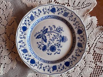 Set 4 piattini decorati porcellana Cipa