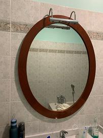 Specchio bagno con luce