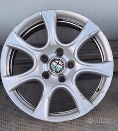 Set 4 Cerchi Lega 16" Originali Alfa Romeo 7Jx16