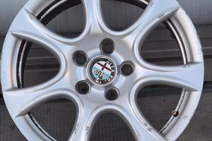 Set 4 Cerchi Lega 16" Originali Alfa Romeo 7Jx16