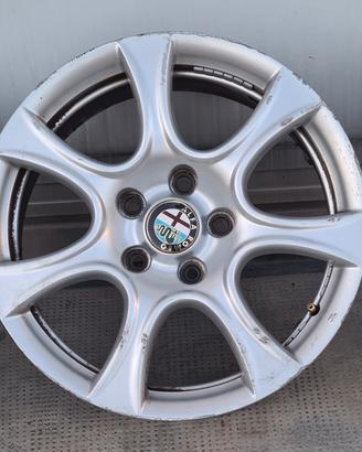Set 4 Cerchi Lega 16" Originali Alfa Romeo 7Jx16