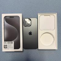 Iphone 15 pro max 256 GB Nero