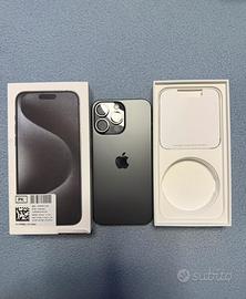 Iphone 15 pro max 256 GB Nero