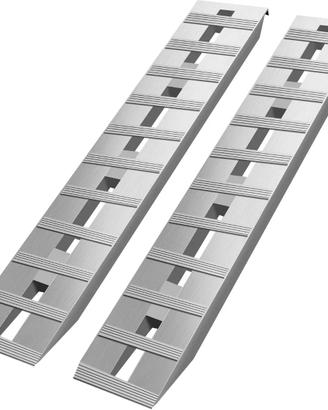 Rampe in alluminio 2 pz Rampe ATV 1520 x 305 mm