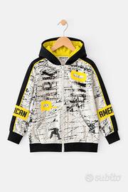 American Rap Felpa Bambino 5 anni Cappuccio e Zip