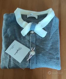 Maglione grigio e panna .Tg M .Nuovo