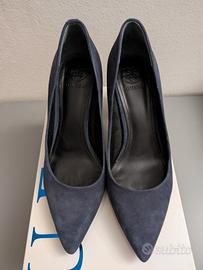 Décolleté Guess blu navy scamosciato 37