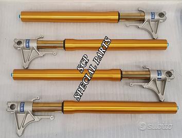 Forcelle ohlins stelo rovesciato piedini radiali
