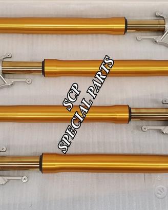 Forcelle ohlins stelo rovesciato piedini radiali