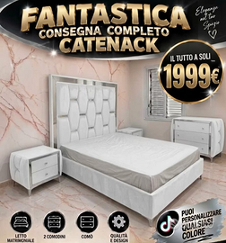 Letto contenitore matrimoniale