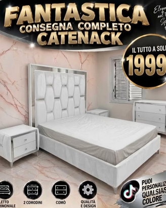 Letto contenitore matrimoniale