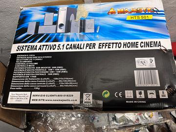 Casse  5.1 attive Home theatre new