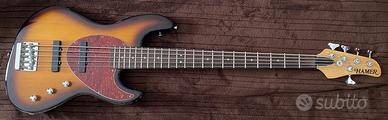basso elettrico 5 corde Hamer Cruise 5