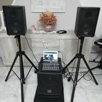 Impianto voce karaoke completo