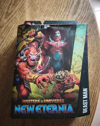 Beast man new Eternia action figure Motu Mattel 