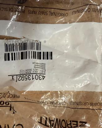 Elettrovalvola acqua lavatrice