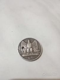 Moneta 5 Lire 1927 "Aquilotto" in Argento - Regno