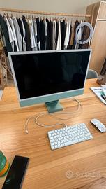 Apple iMac 24” M3 8GB/256GB Verde – Come Nuovo
