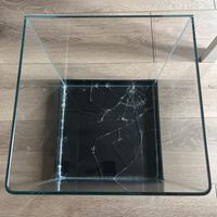 Acquario dennerle nano cubo 30 - base vetro rotta