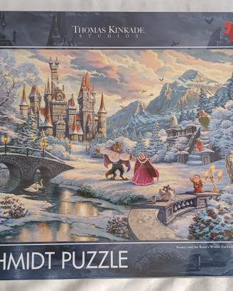 Puzzle La Bella e la Bestia Incanto Invernale