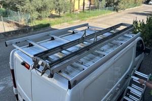 PORTAPACCHI PROFESSIONALE + PORTASCALA LATERALE