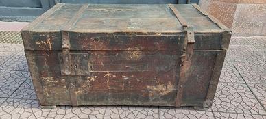 Baule Antico  Cassapanca Legno