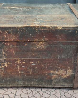 Baule Antico  Cassapanca Legno
