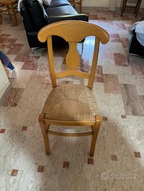 sedie antiche in legno