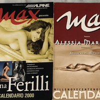 Calendari Sabrina Ferilli 2000+Alessia Marcuzzi 98