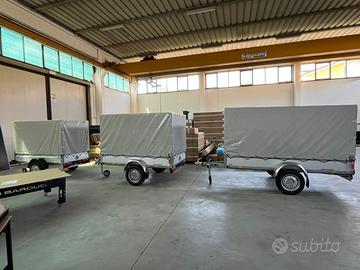 Carrello centinato per trasporto Biciclette