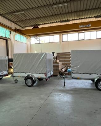 Carrello centinato per trasporto Biciclette