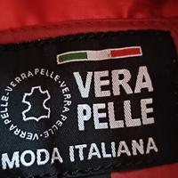 giacca di vera pelle donna vintage 